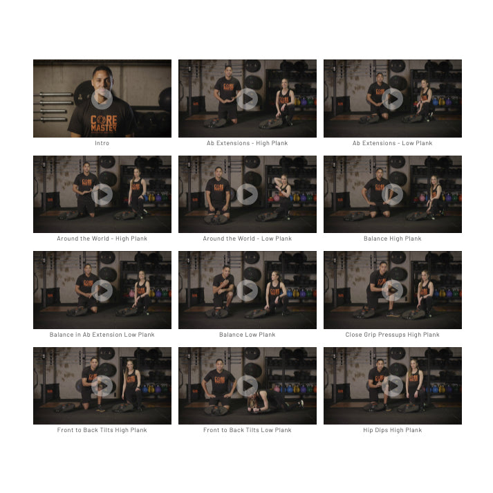 The Core Master Single Exercise Library